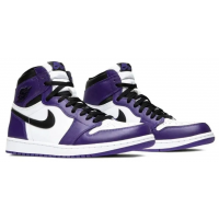 Nike Air Jordan 1 Retro High OG Court Purple 2.0 с мехом