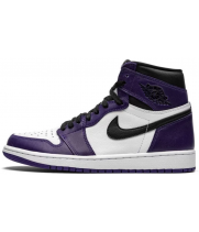 Nike Air Jordan 1 Retro High OG Court Purple 2.0 с мехом