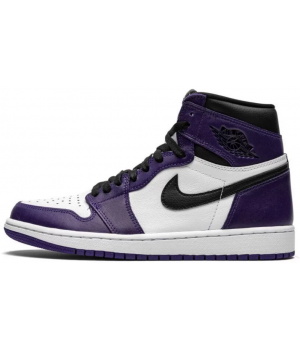 Nike Air Jordan 1 Retro High OG Court Purple 2.0 с мехом