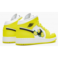 Кроссовки женские Nike Jordan Mid GS Dynamic желтые