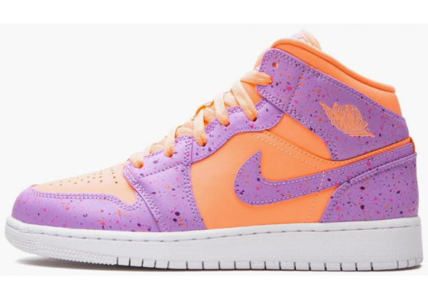 Кроссовки Nike Air Jordan 1 MID GS Atomic Pulse