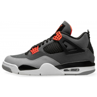 Nike Air Jordan 4 Retro GS Infrared с мехом