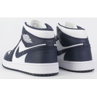 Кроссовки Nike Air Jordan бело-синие