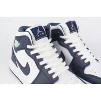 Кроссовки Nike Air Jordan бело-синие