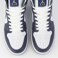 Кроссовки Nike Air Jordan бело-синие