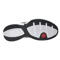 Nike Air Monarch 4 White Black Red с мехом