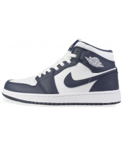 Кроссовки Nike Air Jordan бело-синие