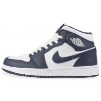 Кроссовки Nike Air Jordan бело-синие