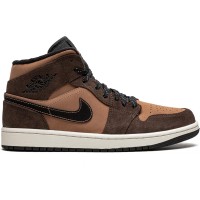 Кроссовки Nike Air Jordan 1 Retro Mid Earthy Brown