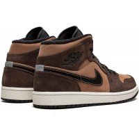 Кроссовки Nike Air Jordan 1 Retro Mid Earthy Brown