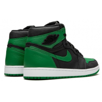 Кроссовки Jordan (Джордан) зелено-черно-белые