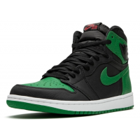 Кроссовки Jordan (Джордан) зелено-черно-белые