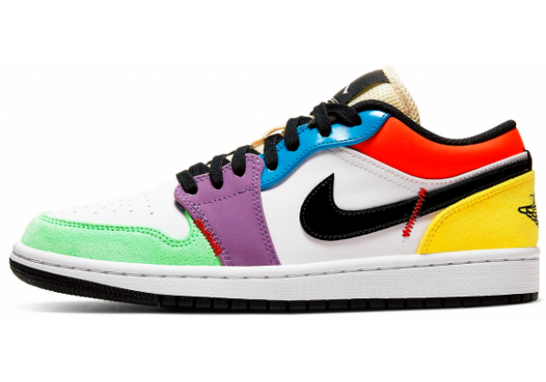 Кроссовки Nike Air Jordan 1 Low SE MultiColor