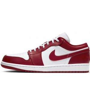 Nike Air Jordan Retro 1 Low Red White Og (красные с белым)