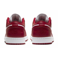 Nike Air Jordan Retro 1 Low Red White Og (красные с белым)