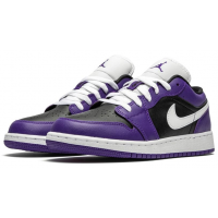 Nike Air Jordan Retro 1 Low Purple Black Og (фиолетовые) 
