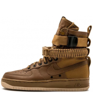 Кроссовки Nike SF AF1 Special Field Air Force 1 Beige коричневые