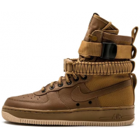 Кроссовки Nike SF AF1 Special Field Air Force 1 Beige коричневые