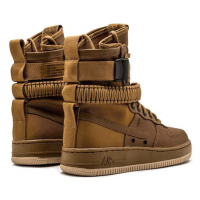 Кроссовки Nike SF AF1 Special Field Air Force 1 Beige коричневые