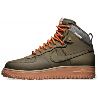Nike Lunar Force 1 Duckboot WaterShield Autumn Khaki зимние