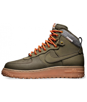 Nike Lunar Force 1 Duckboot WaterShield Autumn Khaki зимние