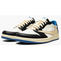 Кроссовки Nike Air Jordan 1 Low Fragment x Travis Scott