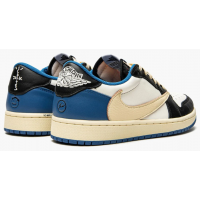 Кроссовки Nike Air Jordan 1 Low Fragment x Travis Scott