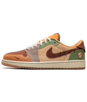 Nike Air Jordan 1 Low X Zion Williamson Voodoo с мехом