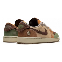 Nike Air Jordan 1 Low X Zion Williamson Voodoo с мехом