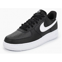 Мужские кроссовки Nike Air Force черно-белые