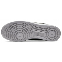 Кроссовки Nike Air Force с логотипом черные