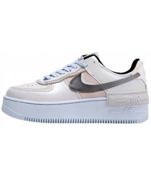 Кроссовки Nike Air Force серо-бежевые