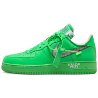 Кроссовки Off-White x Nike Air Force 1 Low Light Green Spark