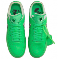Кроссовки Off-White x Nike Air Force 1 Low Light Green Spark