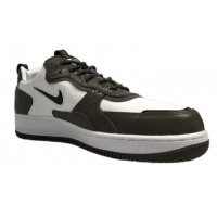 Кроссовки Nike Air Force коричнево-белые