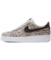 Кроссовки женские Nike Air Force 1 React коричневые