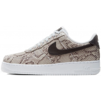 Кроссовки женские Nike Air Force 1 React коричневые