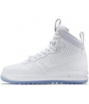 Кроссовки мужские Nike Lunar Force 1 высокие белые