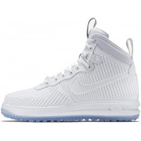 Кроссовки мужские Nike Lunar Force 1 высокие белые