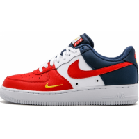 Nike кроссовки Air Force 1 07 Obsidian White-University Red мульти