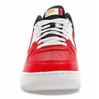 Nike кроссовки Air Force 1 07 Obsidian White-University Red мульти