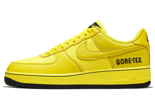 Кроссовки Nike Air Force 1 Gore Tex желтые