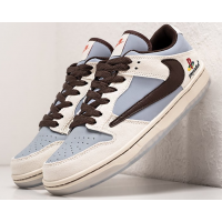 Кроссовки Air Force 1 серо-голубые 