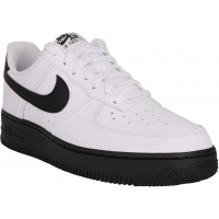 Nike Air Force 1 Low White Black с мехом