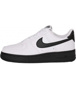Nike Air Force 1 Low White Black с мехом