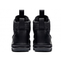 Nike Lunar Force 1 Duckboot черные с мехом