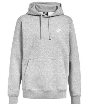 Толстовка Nike Club French Terry Hoodie Grey