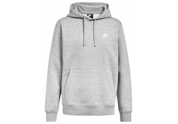 Толстовка Nike Club French Terry Hoodie Grey