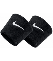 Напульсник спортивный Nike Swoosh Wristbands Black