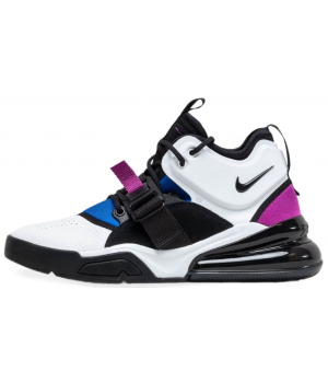 Nike Air Force 270 GS White Lyon Blue Berry